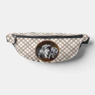 Keeshond Malerei Spielzeit Süße Originale Hunde Ku Bauchtasche