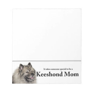 Keeshond-Mama Notizblock
