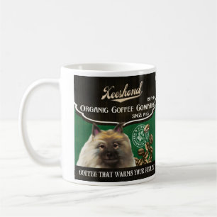 Keeshond-Marke - Organic Coffee Company Kaffeetasse