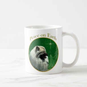 Keeshond Peace Kaffeetasse
