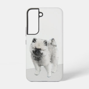 Keeshond Puppy Zeichnend - Niedliche Original Hund Samsung Galaxy Hülle