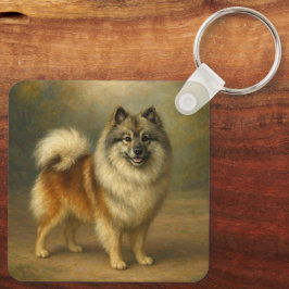 Keeshond Schlüsselanhänger