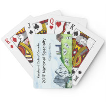 Keeshond-Spielkarten