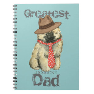 Keeshond Vater Notizblock