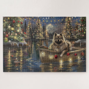 Keeshond Weihnachtsfestreise