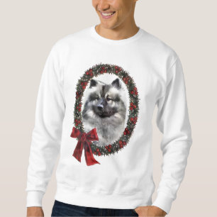 Keeshond-Weihnachtsgeschenke Sweatshirt