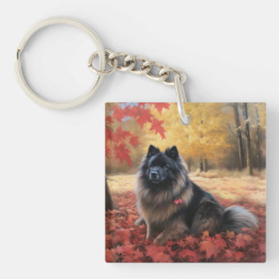 Keeshony en automne Leaves Fall Inspire