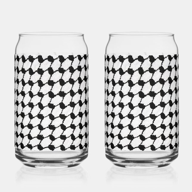 Kefeyeh Design Can Glass Set (Recto)
