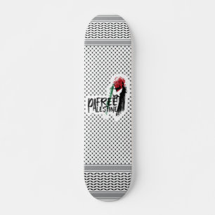 Keffiyeh Freies Palästina Skateboard