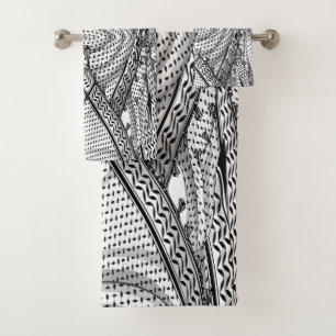 Keffiyeh palästinensischer Scarf Traditionelles Ge Badhandtuch Set