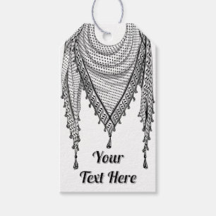 Keffiyeh palästinensischer Scarf Traditionelles Ge Geschenkanhänger