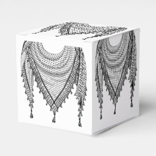 Keffiyeh palästinensischer Scarf Traditionelles Ge Geschenkschachtel