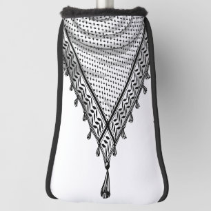 Keffiyeh palästinensischer Scarf Traditionelles Ge Golf Headcover