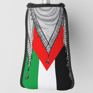 Keffiyeh palästinensischer Scarf Traditionelles Ge Golf Headcover