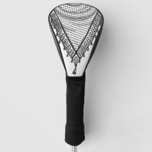 Keffiyeh palästinensischer Scarf Traditionelles Ge Golf Headcover