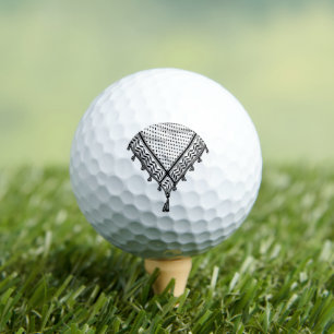 Keffiyeh palästinensischer Scarf Traditionelles Ge Golfball