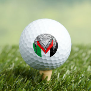 Keffiyeh palästinensischer Scarf Traditionelles Ge Golfball