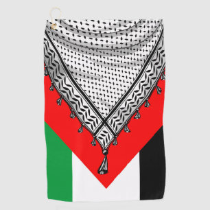Keffiyeh palästinensischer Scarf Traditionelles Ge Golfhandtuch
