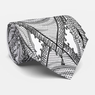 Keffiyeh palästinensischer Scarf Traditionelles Ge Krawatte