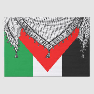 Keffiyeh palästinensischer Scarf Traditionelles Ge Seidenpapier