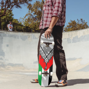 Keffiyeh palästinensischer Scarf Traditionelles Ge Skateboard