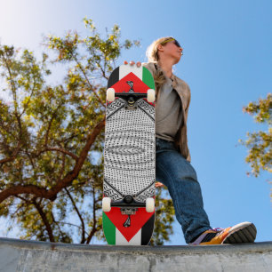 Keffiyeh palästinensischer Scarf Traditionelles Ge Skateboard