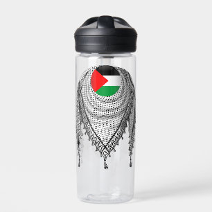Keffiyeh palästinensischer Scarf Traditionelles Ge Trinkflasche