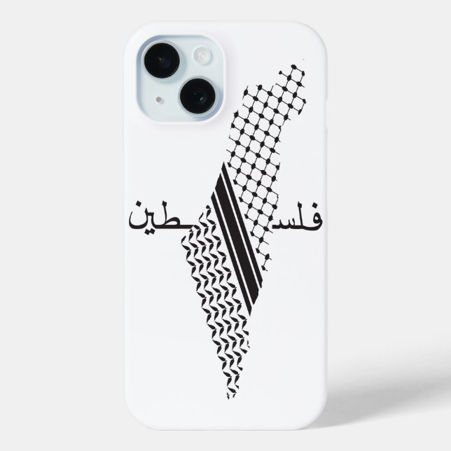 Keffiyeh Palestine Pattern Map Case-Mate iPhone Hülle (Rückseite)