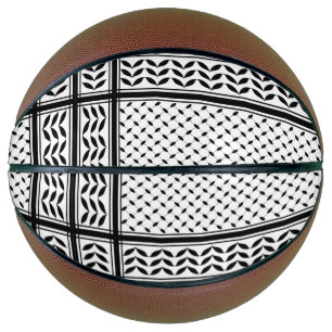 Keffiyeh-Symbol des palästinensischen Widerstandsm Basketball