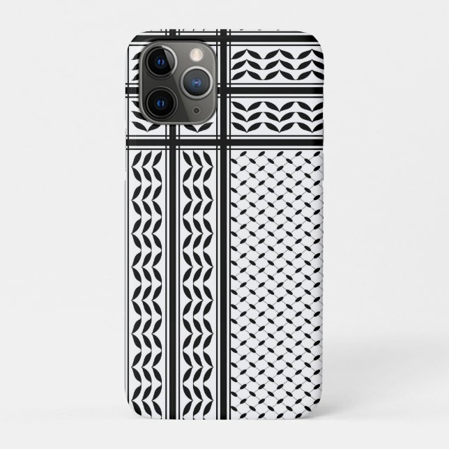 Keffiyeh-Symbol des palästinensischen Widerstandsm Case-Mate iPhone Hülle (Rückseite)