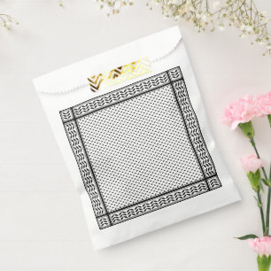Keffiyeh-Symbol des palästinensischen Widerstandsm Geschenktütchen