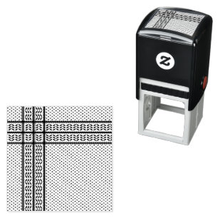 Keffiyeh-Symbol des palästinensischen Widerstandsm Permastempel