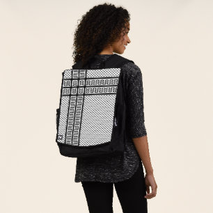 Keffiyeh-Symbol des palästinensischen Widerstandsm Rucksack