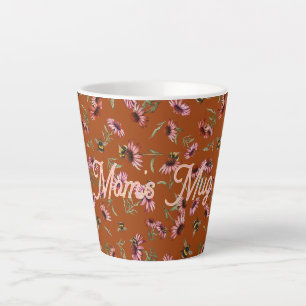 Kegelblumen und Bienen Kräuterkundige Mama Tasse