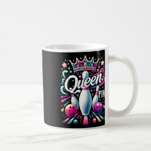 Kegelkönigin-Shirt Bowler Bowlingliga für Bowling Kaffeetasse