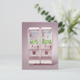 Kegelmaschine Ankündigungspostkarte