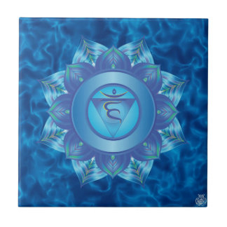 Kehle Chakra Keramik-Fliese Fliese
