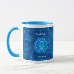 Kehle Chakra Tasse