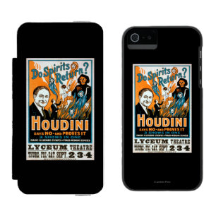Kehren Geister zurück? Houdini sagt NEIN - Beweist Incipio Watson™ iPhone 5 Geldbörsen Hülle