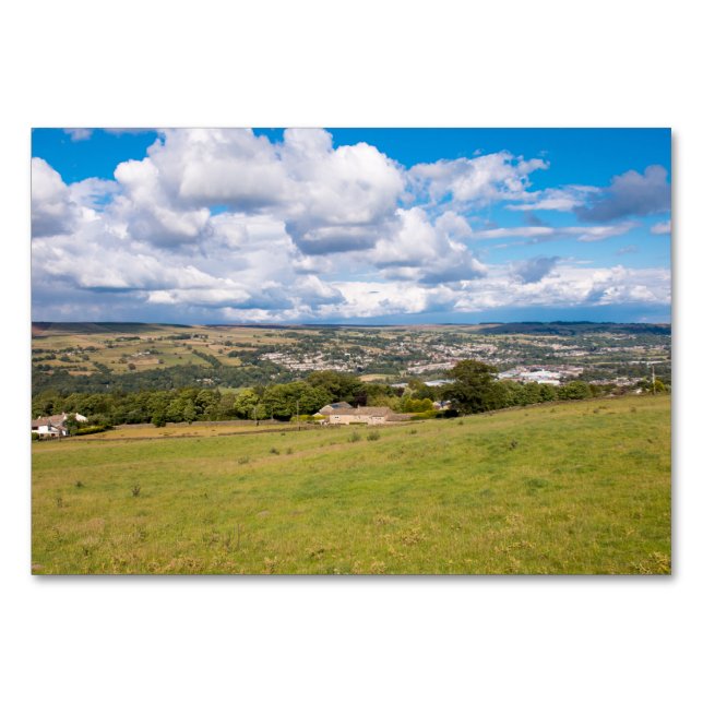 Keighley Hills Tischnummer (Vorderseite)