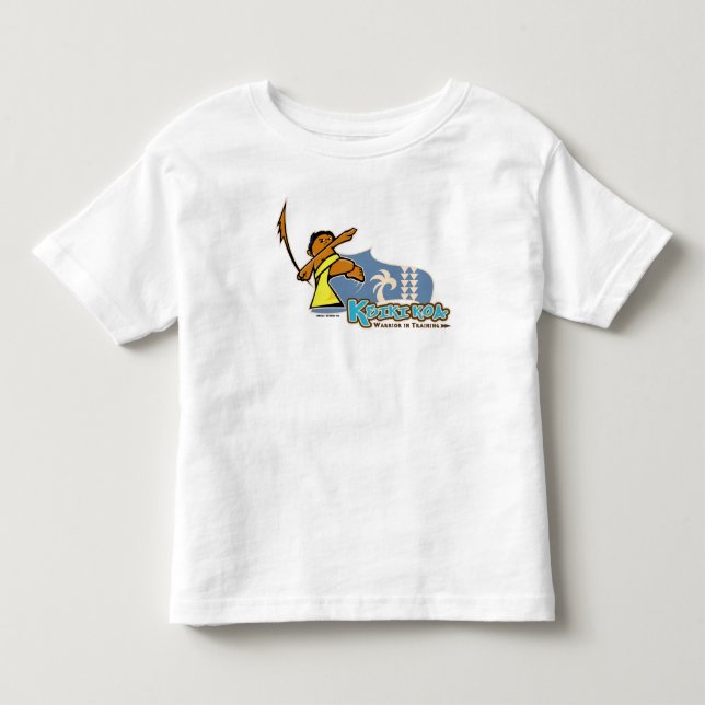 Keiki Koa farbenreiche 2 Kleinkind T-shirt (Vorderseite)