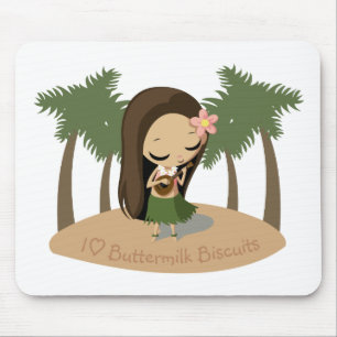 Keilana das Hula Mädchen Mousepad