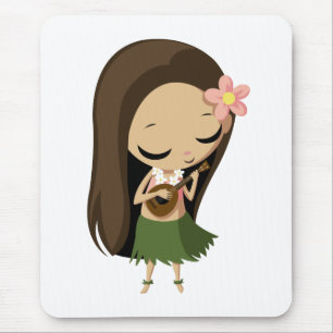 Keilana das Hula Mädchen Mousepad