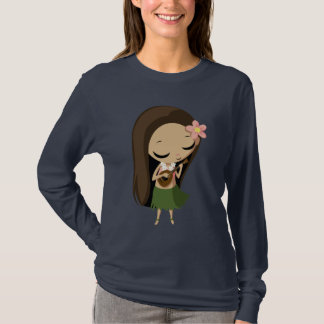 Keilana das Hula Mädchen T-Shirt