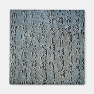 Keilförmiges Skript Magnet