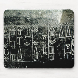 Keilförmiges Skript Mousepad