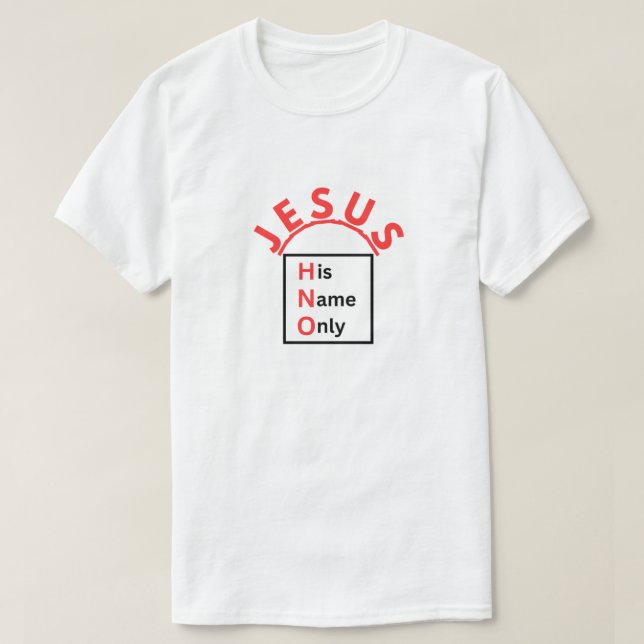 Kein anderer Name T-Shirt (Design vorne)