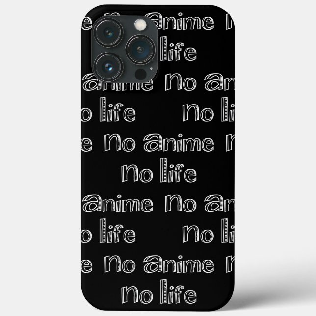 kein Anime-kein Fall von Case-Mate iPhone Case-Mate iPhone Hülle (Rückseite)