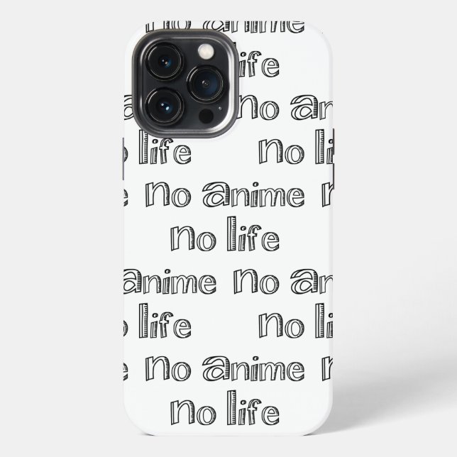 kein Anime kein Leben iPhone 13 Pro Max Hülle (Rückseite)