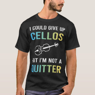 Kein Aussteiger Cello Cellist T-Shirt